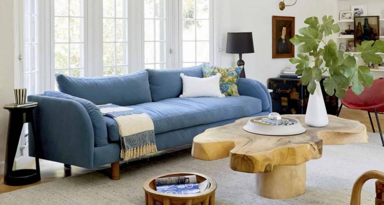 Living Room Update - AGAIN - Our New Sofa, My Dream Floral Chaise And The  Pop Of Red I Always Wanted In My Life - Emily Henderson